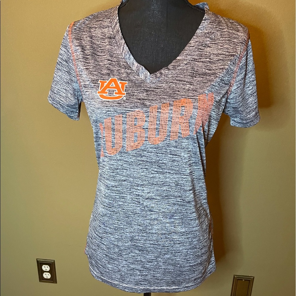 AUBURN short sleeve T-shirt. RUSSELL ATHLETIC